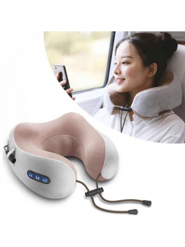 Массажная подушка для шеи U-shaped massage pillow