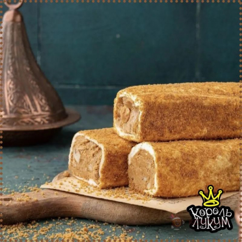 В ПОСТАВКЕ! Лукум с фундучной пастой, печеньем Lotus и миндалем