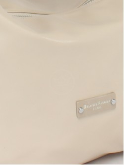 Сумка женская искусственная кожа Baliviya-21536, 1отд-еврокарм, плечевой ремень, св. бежевый SALE 245155
