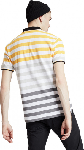 Рубашка поло мужская M SS POLO STRIPES WHITE, LEVIS