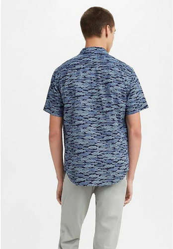 Рубашка мужская M SS CLS 1PKT SHIRT BLUE, LEVIS