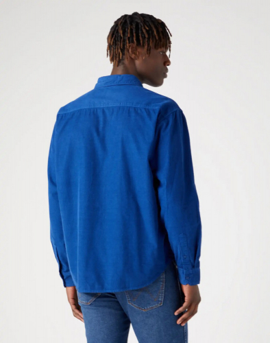 Рубашка мужская 2 POCKET PATCH TRUE BLUE, WRANGLER