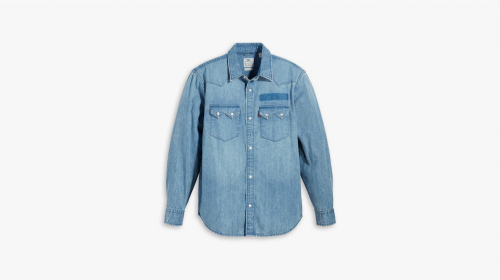 Рубашка мужская SAWTOOTH RLX FIT WESTERN BLUES, LEVIS