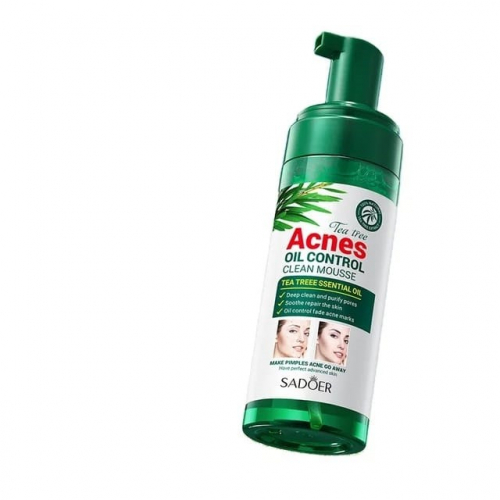 SADOER  Пенка - Мусс для умывания ACNES Oil Control Воздушная ЧАЙНОЕ ДЕРЕВО  150г  (SD-62685)