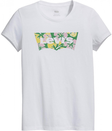 Футболка женская W SS GRAPHIC TEE WHITE, LEVIS