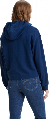 Худи женское W LS HOODIE ESTATE BLUE, LEVIS