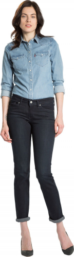 Джинсы женские W 712 DARING BLUE, LEVIS