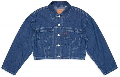 Куртка женская W LS COOL CROP TRUCKER, LEVIS