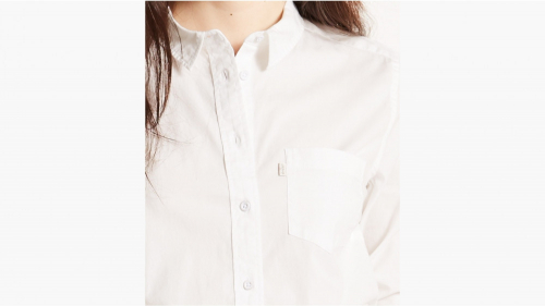 Рубашка женская W LS MOD 1 PKT SHIRT WHITE, LEVIS