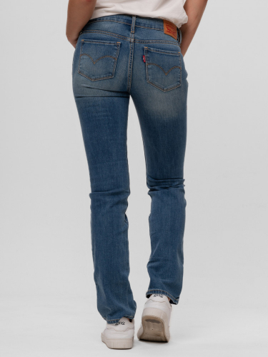 Джинсы женские W 714 STRGHT ANTIQUE INDIGO, LEVIS