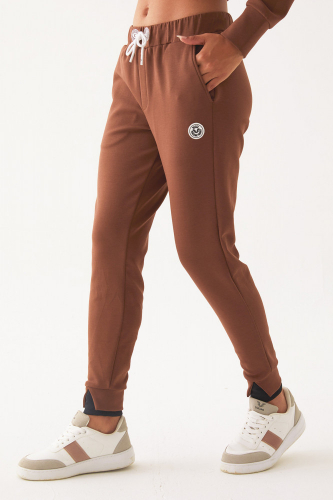 Брюки женские Bilcee Women's Soft Textured Lycra Fashion Sweatpants, Bilcee