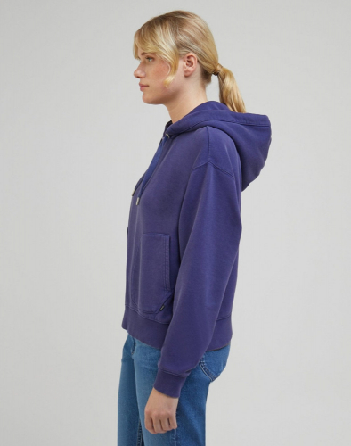 Джемпер женский RELAXED HOODIE BLUEBERRY, LEE