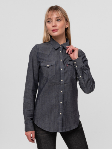 Рубашка женская W LS TAILRD SHIRT DARK, LEVIS