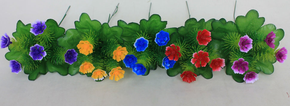 Б10936 Букет Лютики-цветочки 4 Н24см(100микс)