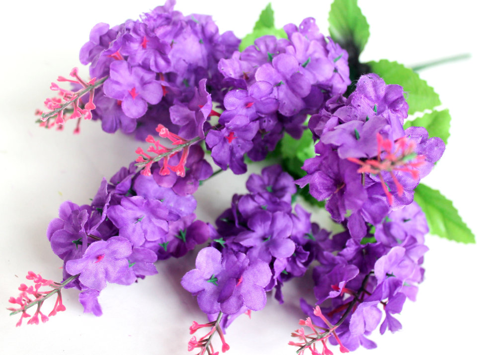 Б4848 Б/СБук. много цветочков сирени 7 !!! веток Н44см(40микс)