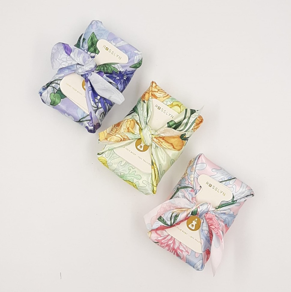 ROSSLYN Мыло для тела Антибактериальное Анти-Акне (розовый платок) 200г (XB006578) (ТВ-7211)