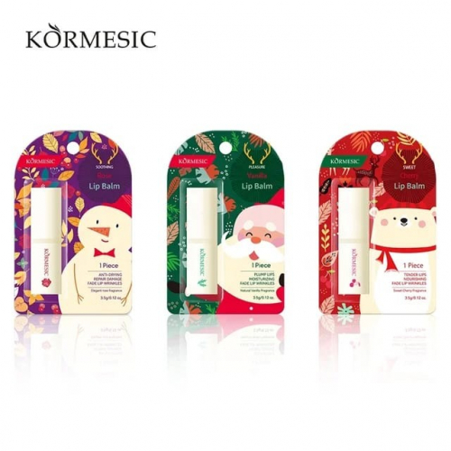 KORMESIC  Бальзам для Губ CHERRY питательный ВИШНЯ  3.5г  (KMC-36887)