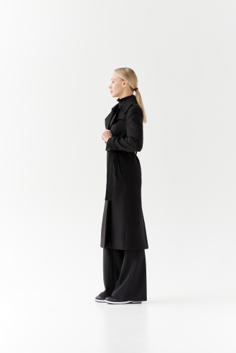 Пальто женское демисезонное 25797 (черный)