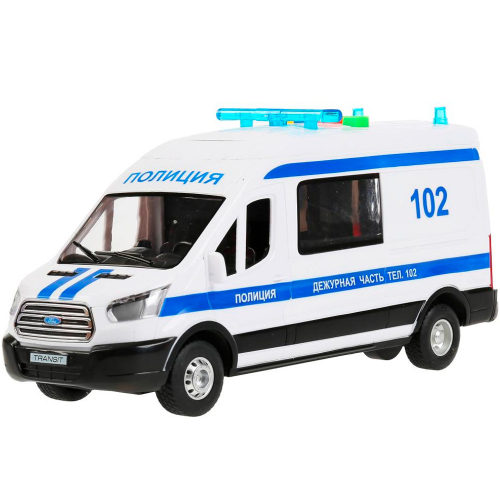 Модель TRANSITVAN-22PLPOL-WH Ford Transit Полиция Технопарк в коробке в Нижнем Новгороде