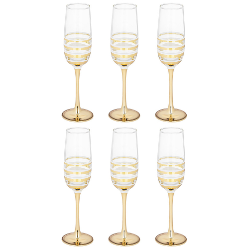Набор бокалов для шампанского 6шт 175мл 