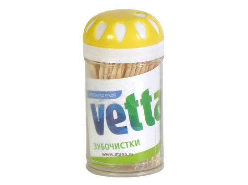 Зубочистки 100шт бамбук VETTA (12шт)
