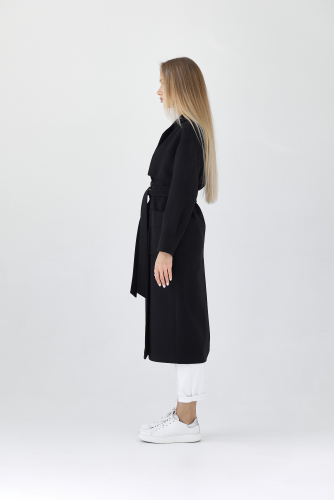 Пальто женское демисезонное 25417 (черный)