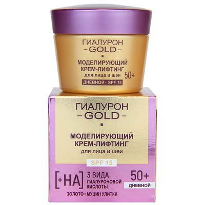 Крем-лифтинг для лица и шеи моделирующий SPF 15, дневной 50+ 45 мл