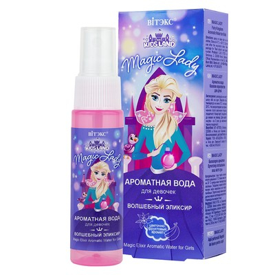 Витэкс KIDSLAND Magic Lady Детская АРОМАТНАЯ ВОДА Волшебный эликсир, 30мл.