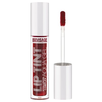 LUX visage LIP TINT AQUA GEL Тинт для губ с гиалуроновым комплексом тон 05 Wine Red