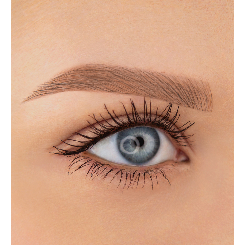 LUX visage Тушь Perfect Color веер пышных ресниц BROWN коричневый