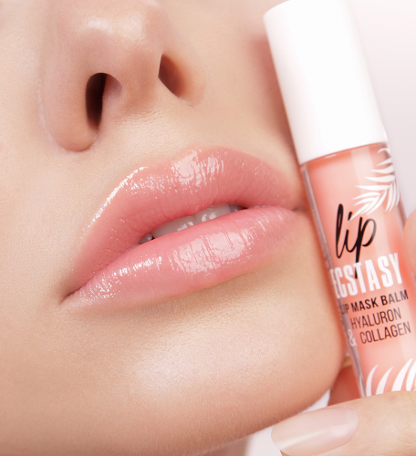 LUX visage LIP ECSTASY  Маска-бальзам для губ hyaluron & collagen 602 Peach