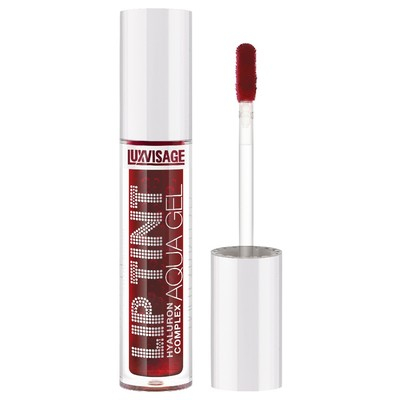 LUX visage LIP TINT AQUA GEL Тинт для губ с гиалуроновым комплексом тон 05 Wine Red