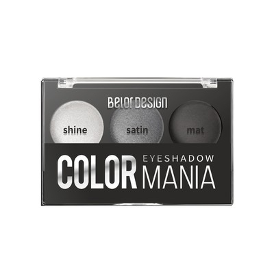 Belor Design Smart Girl ТЕНИ для век 3 цв. COLOR MANIA тон 31