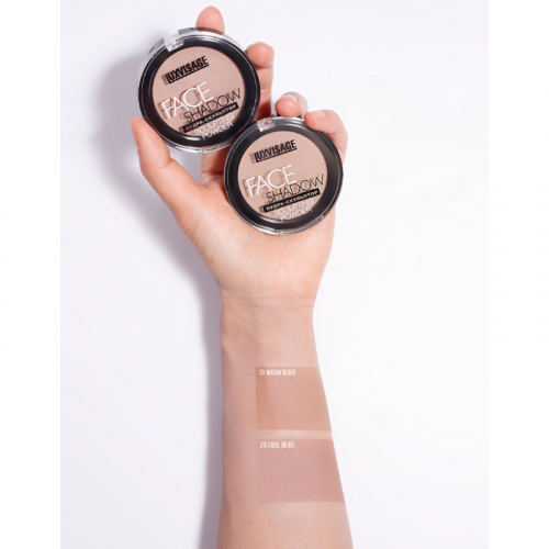 LUX visage IDEAL SCULPTING Пудра-скульптор FACE SHADOW 10 Warm Beige