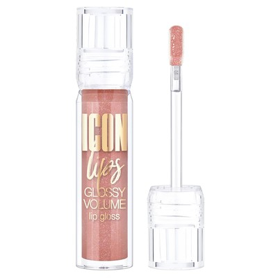 LUX visage ICON lips glossy volume Блеск для губ с эффектом объема 505 Ice Beige