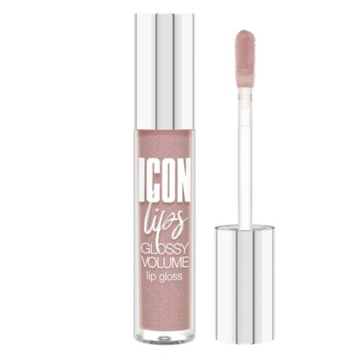 LUX visage LIP Блеск для губ с эффектом объема ICON lips glossy volume 505 Ice Beige