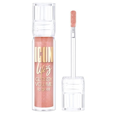 LUX visage ICON lips glossy volume Блеск для губ с эффектом объема 504 Dusty Rose