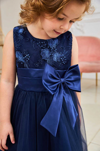Детское тканое платье для девочек