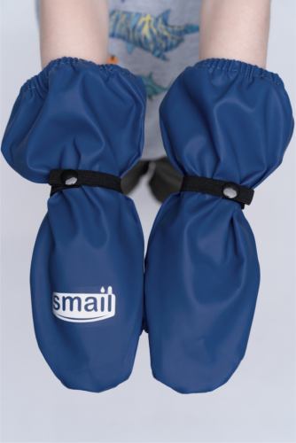 SML-R Рукавицы Smail (Непромокайка) Темно-синий