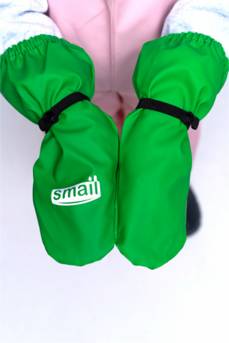 SML-R Рукавицы Smail (Непромокайка) Зеленый
