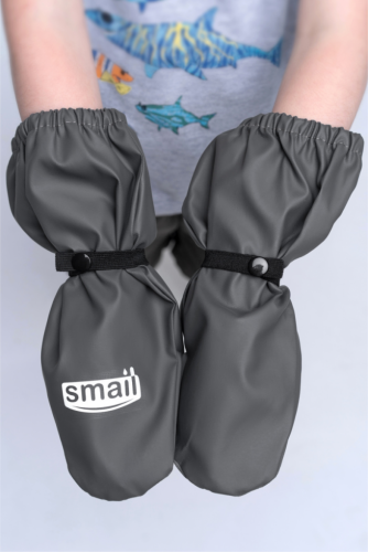 SML-R Рукавицы Smail (Непромокайка) Серый