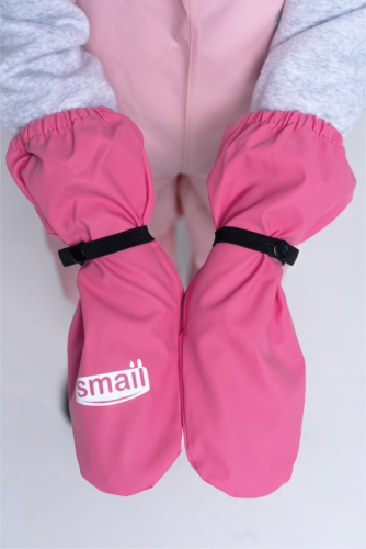 SML-R Рукавицы Smail (Непромокайка) Розовый