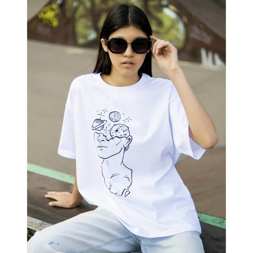 Футболка оверсайз кулирка 1657100102