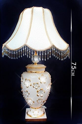 Настольная лампа 75см. в под.уп.(х2) Фарфор