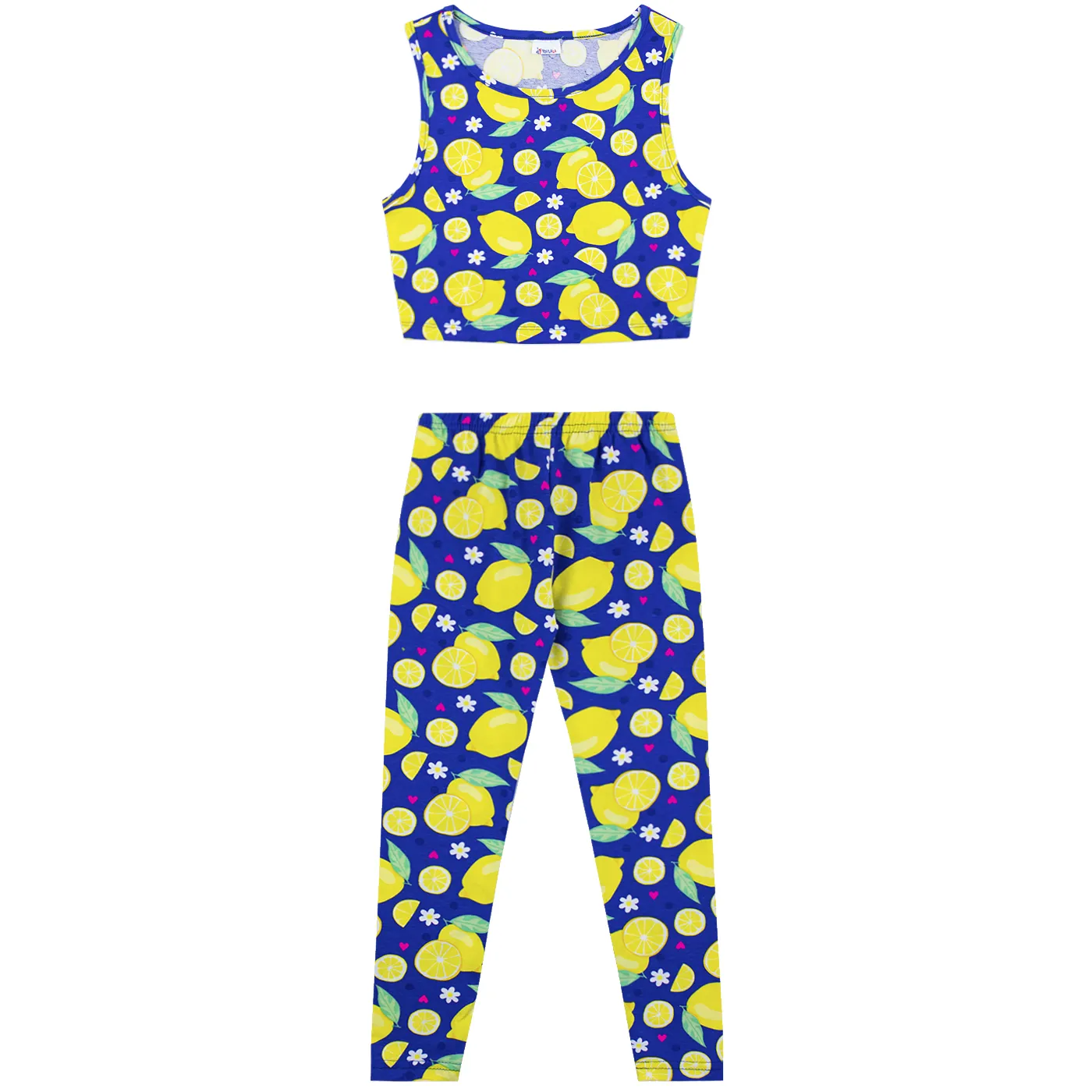 Комплект лосины и топ кулирка лайкра 7610104603