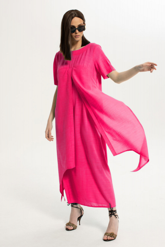 Платье Diva 1533 розовый