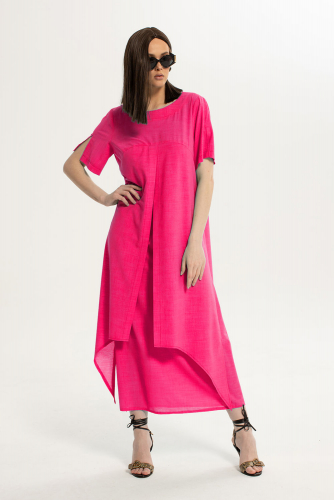 Платье Diva 1533 розовый