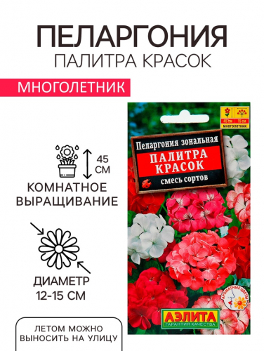 Семена комнатных цветов Пеларгония 