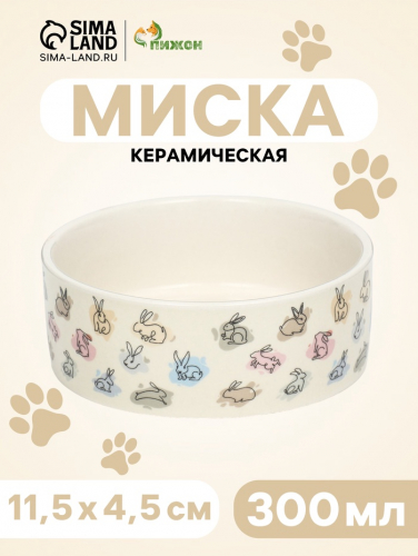 Миска керамическая 