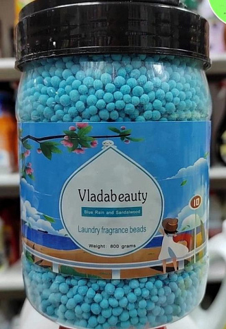 Vladabeauty Сухой парфюмированный кондиционер для белья Blue Rain and Sandalwood, 800гр